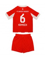 Otroške Nogometnih dresov Bayern Munich Joshua Kimmich #6 Domači 2025-26 Kratki rokavi (+ hlače)